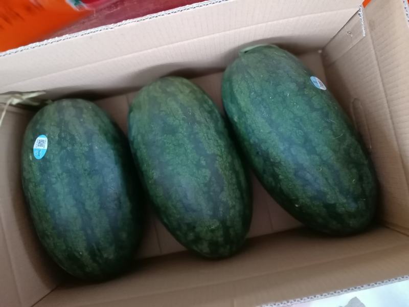 越南进口精品黑美人西瓜