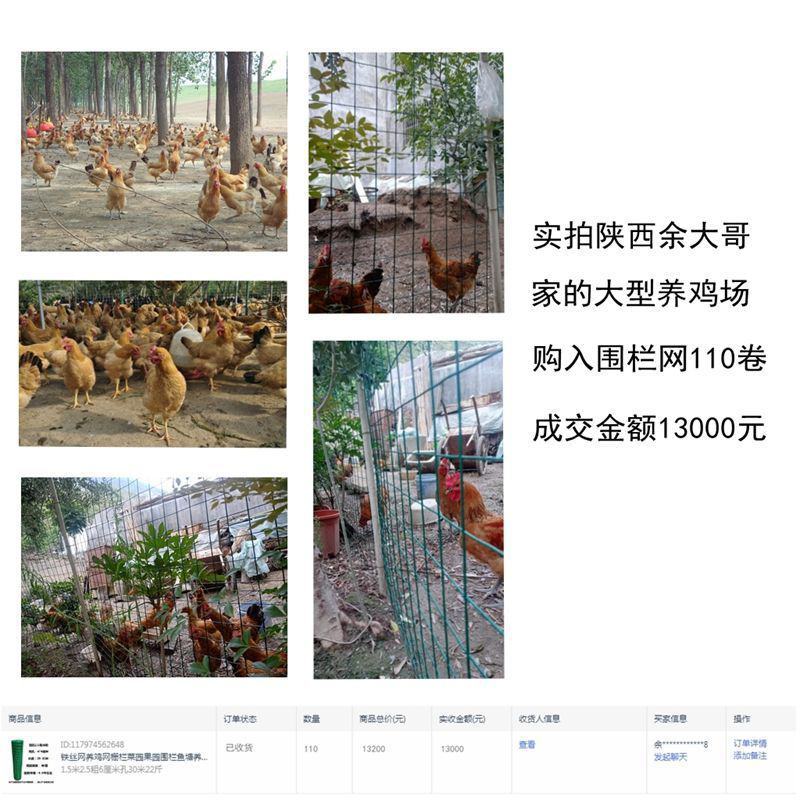 铁丝网养鸡网养殖圈地栅栏菜园果园围栏鱼塘护栏防护网隔离