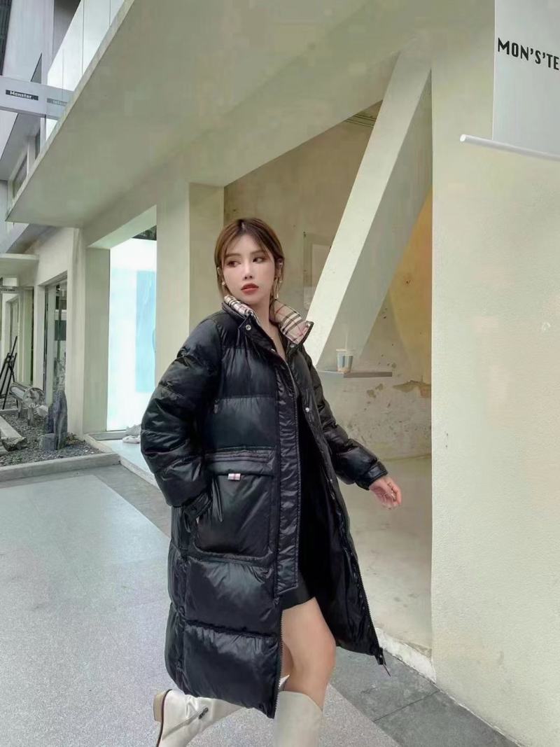 ins新款羽绒服中长款棉袄加厚过膝外套，加厚