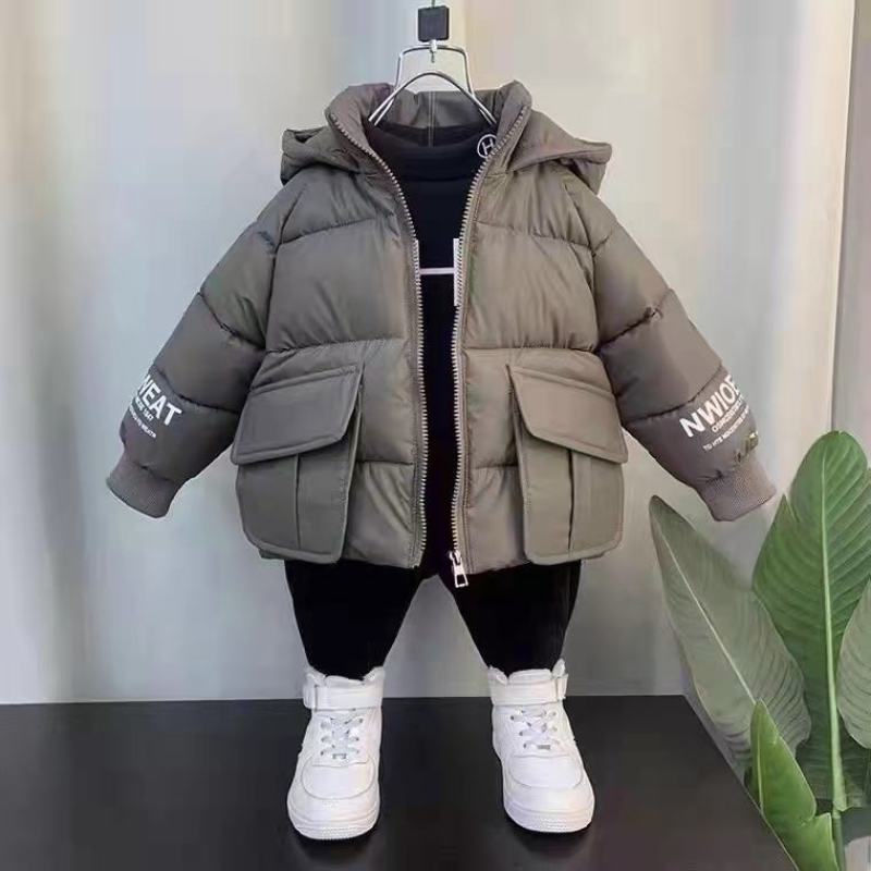 儿童时髦羽绒服外套厂价特批48.8元一件️