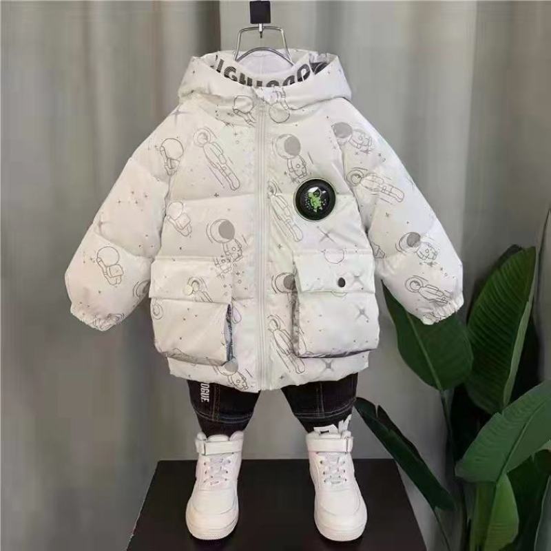 儿童时髦羽绒服外套厂价特批48.8元一件️