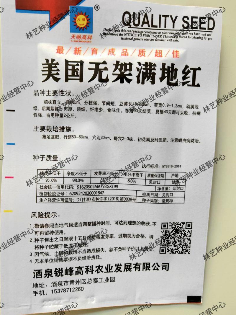 满地红无架豆角种子蔬菜种子紫红豇豆种子高产抗病春秋季