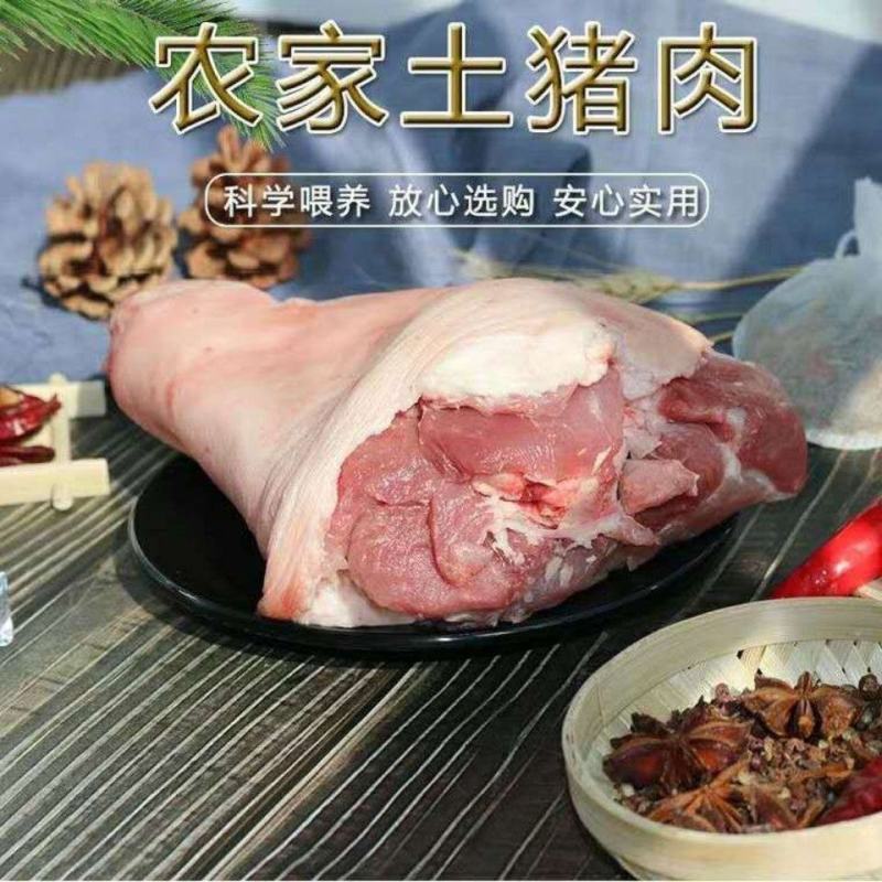 新鲜猪肘子猪蹄膀猪腿原切新鲜品质保量