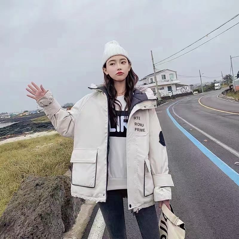 韩版东大门装女羽绒服白鸭绒填充特价批发