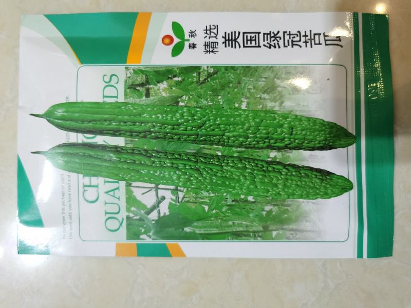 绿冠苦瓜种子疙瘩绿苦瓜种籽脆绿抗病强陆地栽培春秋可以