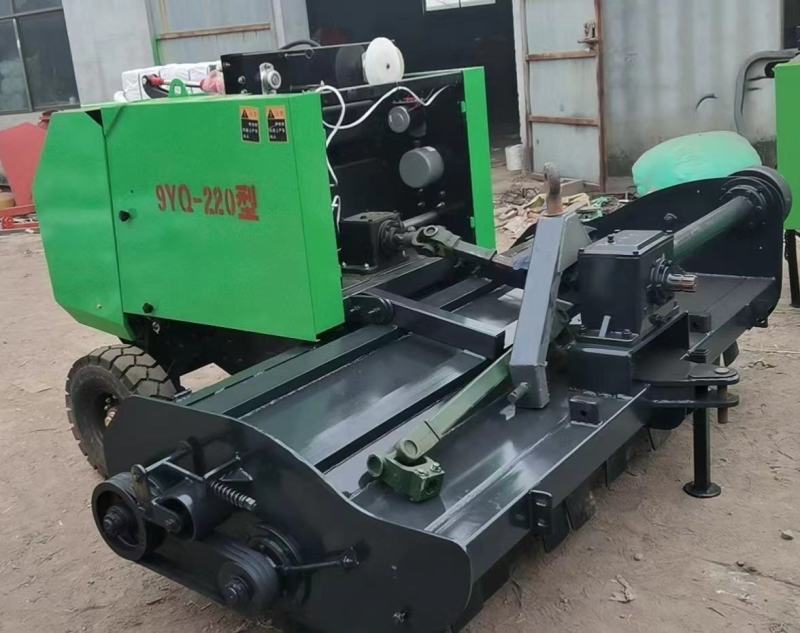 秸秆捡拾打捆机农用麦杆牧草捡拾打包机青储机