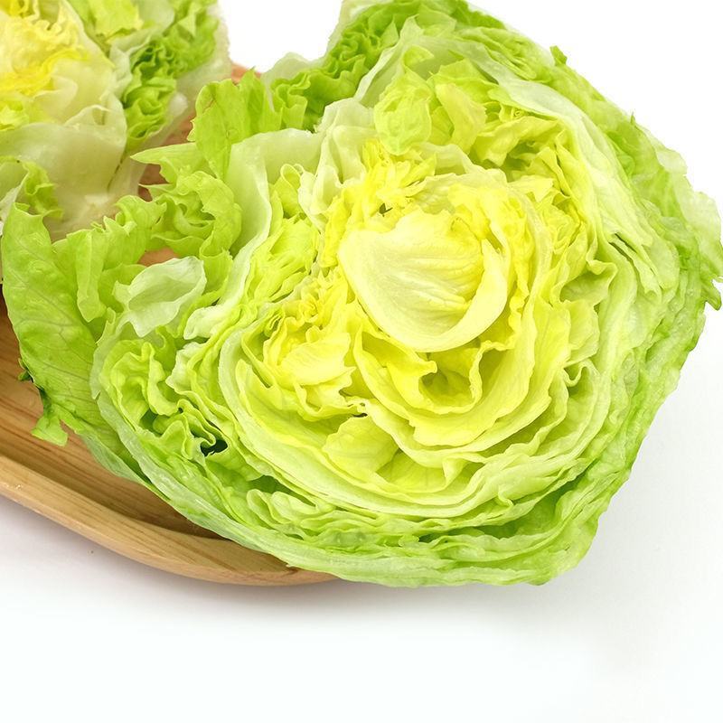 生菜球大量上市，色泽亮绿，个头大小均衡，价格美丽