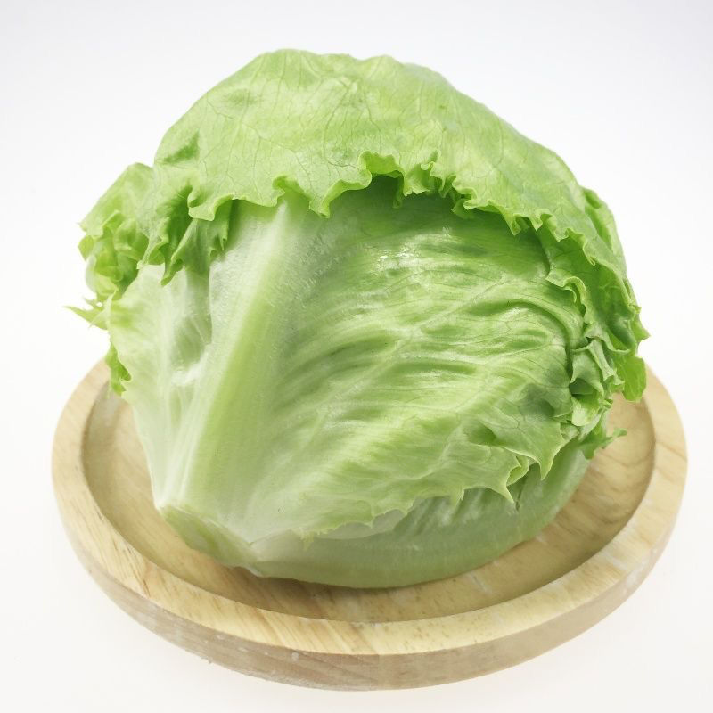 生菜球大量上市，色泽亮绿，个头大小均衡，价格美丽