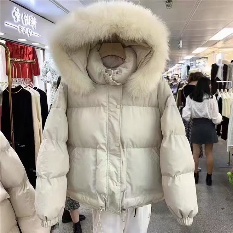 女装韩版面包服外套批发28.8元/件加厚保暖