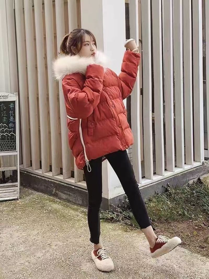 批发女装羽绒服韩版款式拿货价28.8元一件200件起