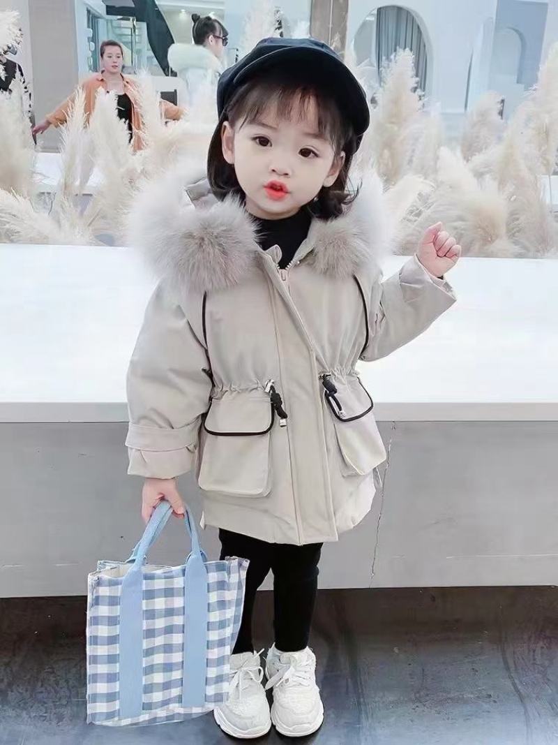 儿童时髦羽绒服外套厂价特批28.6元一件️