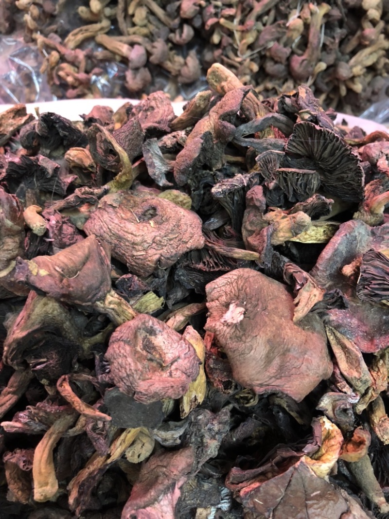 红蘑烘干黑头，干净整齐，饭店优选，价格合理