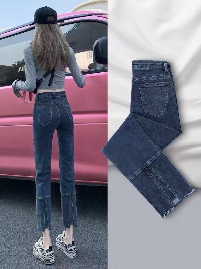 女装爆款牛仔长裤ins热卖款式百变多样