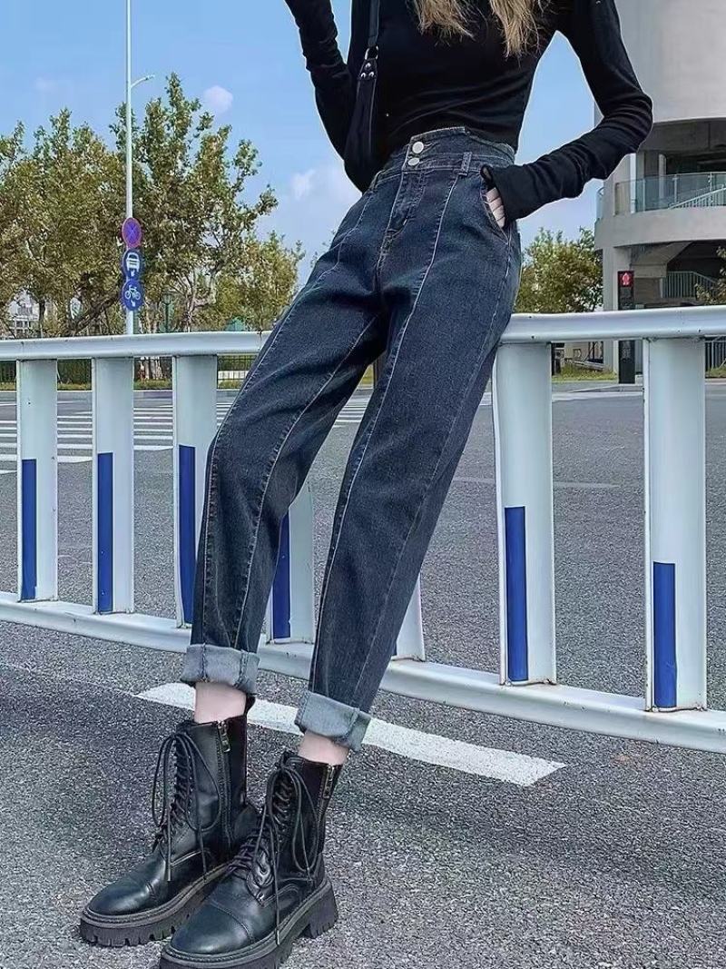 女装爆款牛仔长裤ins热卖款式百变多样