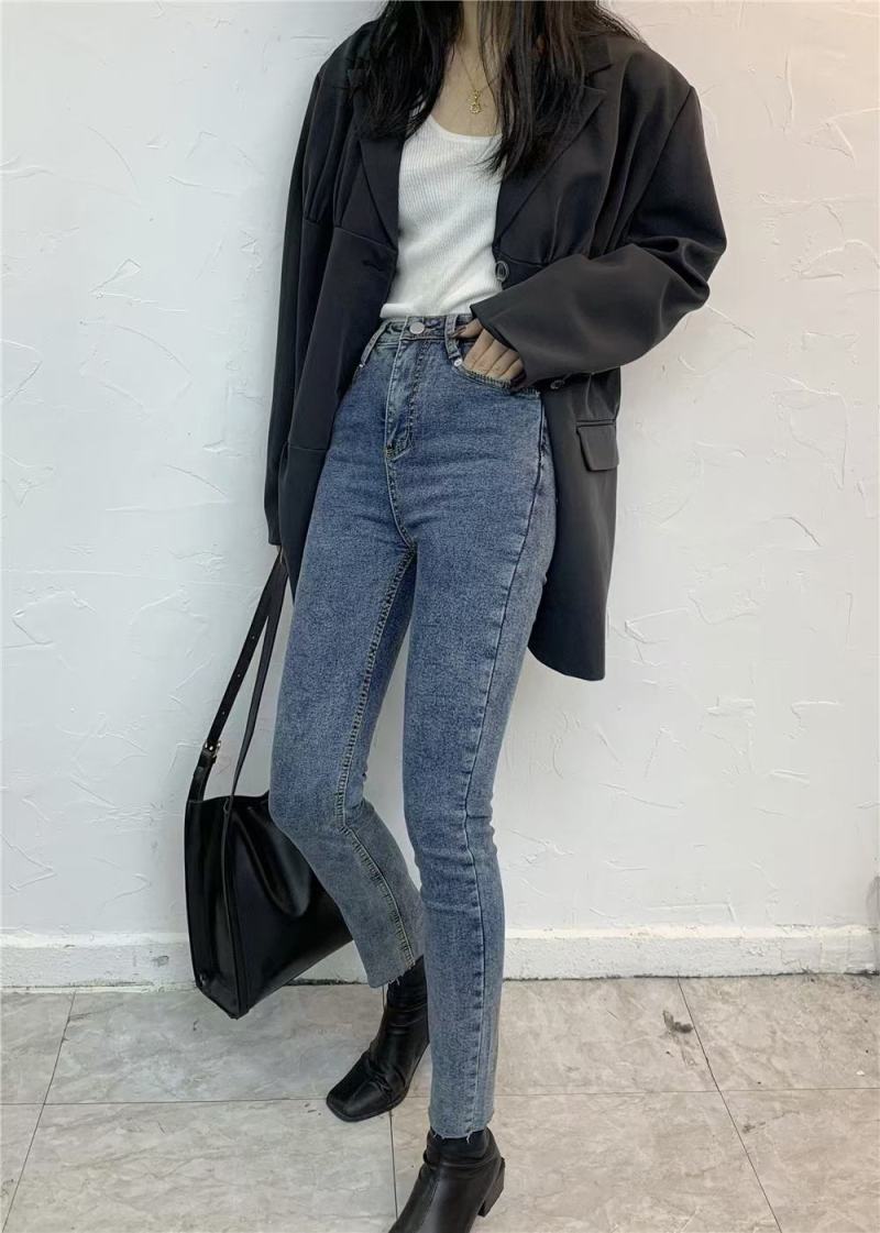 女装爆款牛仔长裤ins热卖款式百变多样