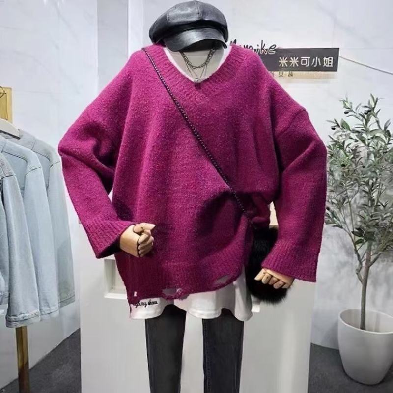 爆款韩版女装毛衣批发韩版百搭时尚INS热