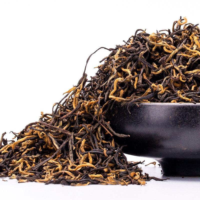 武夷山金骏眉茶叶2023新茶浓香型散装金俊眉红茶罐木桶礼