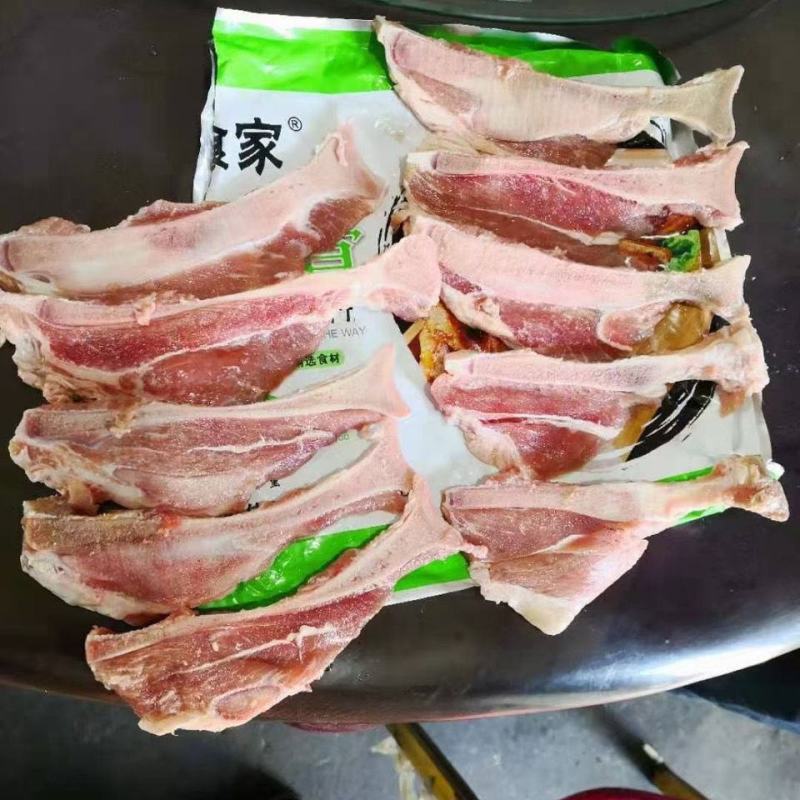 润轩高品质手抓扇子骨半成品腌制猪扇子骨排骨食材4斤装顺丰