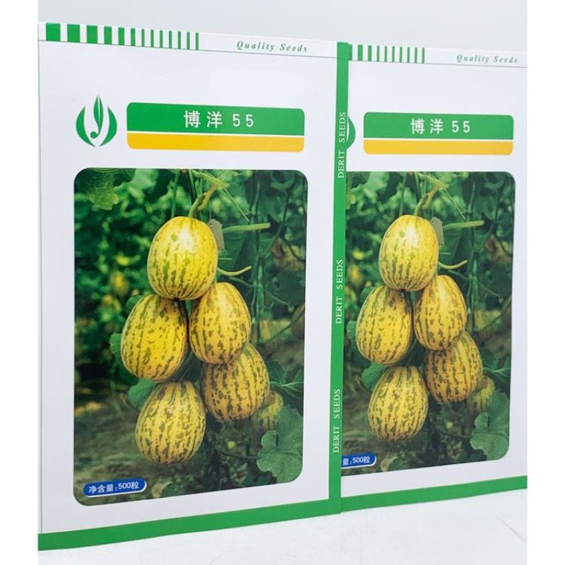 博洋55豹点甜瓜种子花白皮薄皮白肉甜瓜种子500粒原装