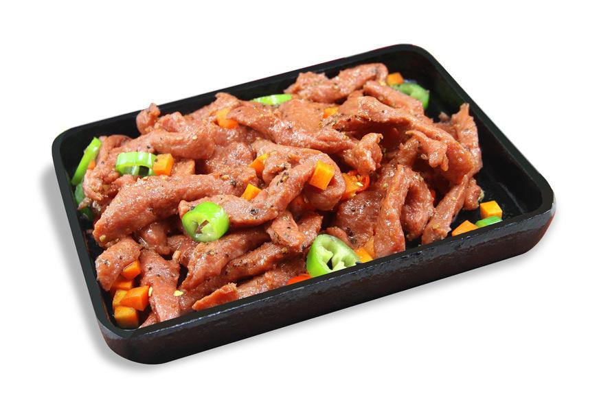 黑竹笋烹饪成品图