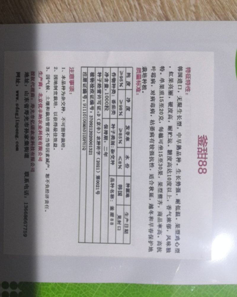 樱桃番茄种籽