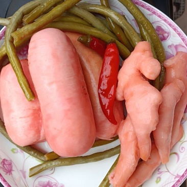 正宗四川泡菜酸萝卜仔姜豇豆