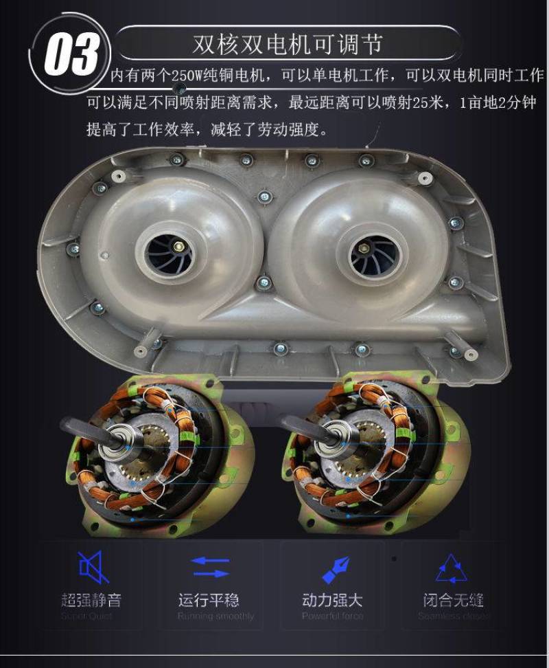 静电喷粉机电动喷粉机器锂电池消毒机石灰粉喷洒均匀厂家