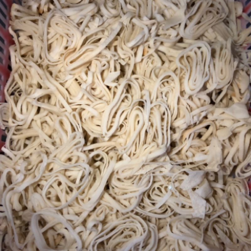 湖北新洲土特产农家手工豆丝武汉新洲干豆丝豆折散装