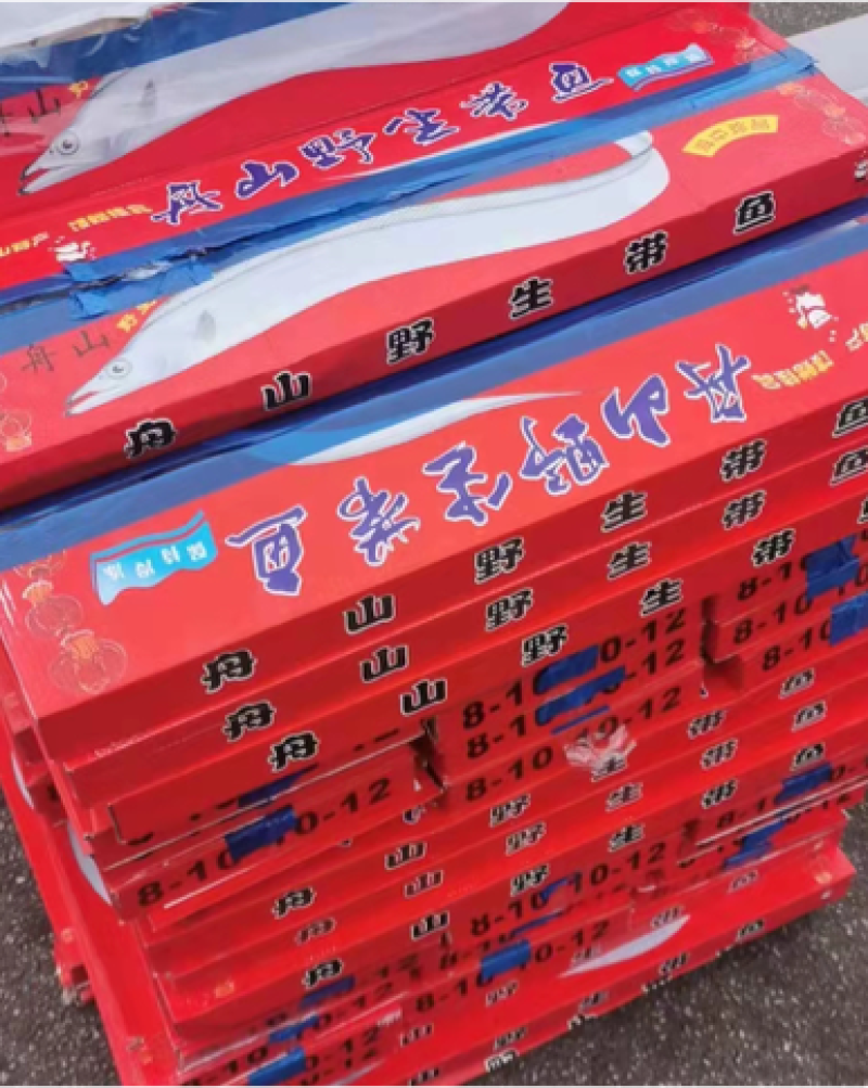 网红小带鱼小礼盒带鱼4斤装，畅销款，走量款