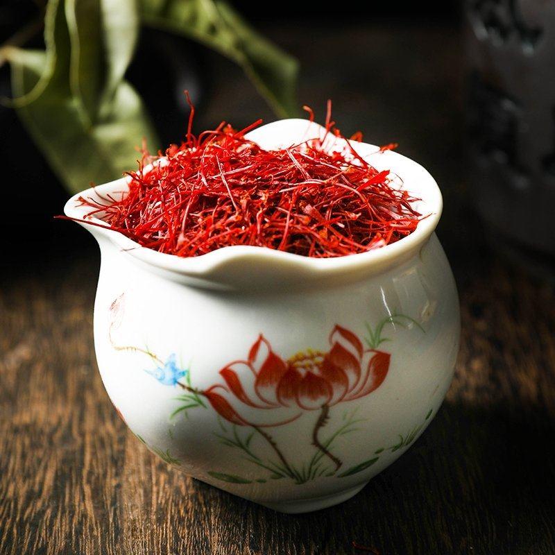 藏红花的功效正品特级西藏西红花养生茶男野生