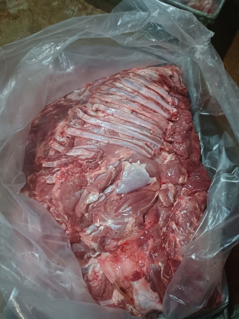 带皮羊肉带皮大羊板肉纯干无水不调理去皮也17一斤