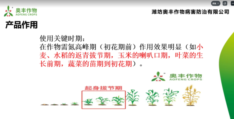 奥丰速效液体氮肥叶面肥长效尿素肥料果树玉米蔬菜高氮型农用