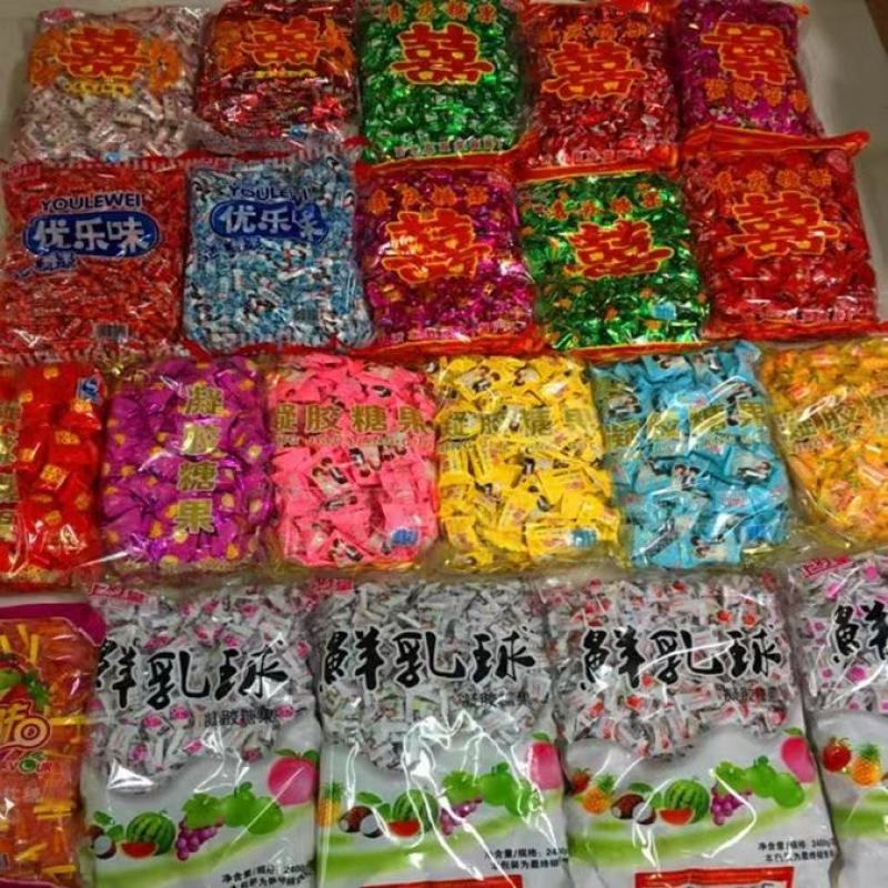 糖果称斤年货糖果厂家直销软糖酥糖奶糖跑江湖地摊乡镇货源