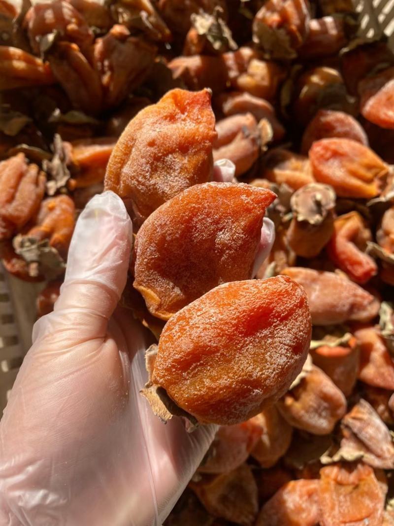 【纯甜不涩】桂林柿饼新鲜晾晒吊饼特级柿饼一件代发批发包邮