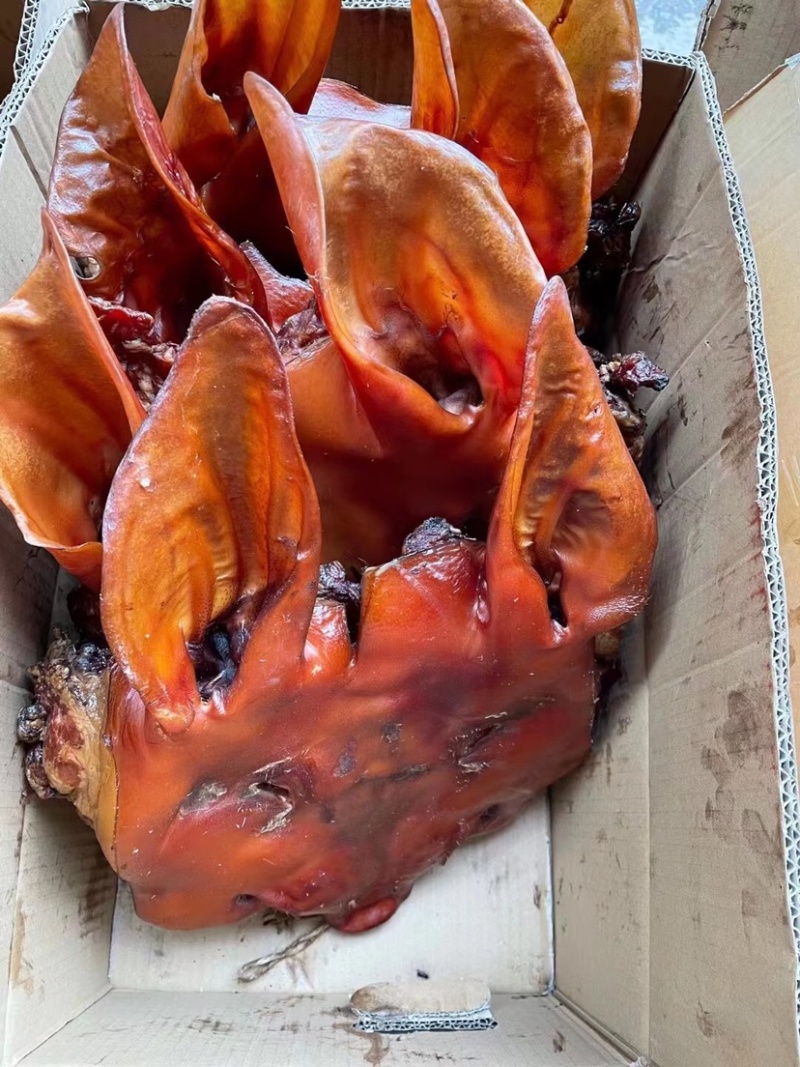 烟熏猪头肉