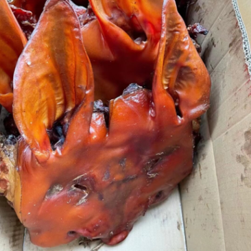 烟熏猪头肉