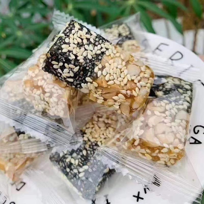 花生芝麻糕鸳鸯糕黑芝麻糕芝麻糖花生芝麻鸳鸯糕美