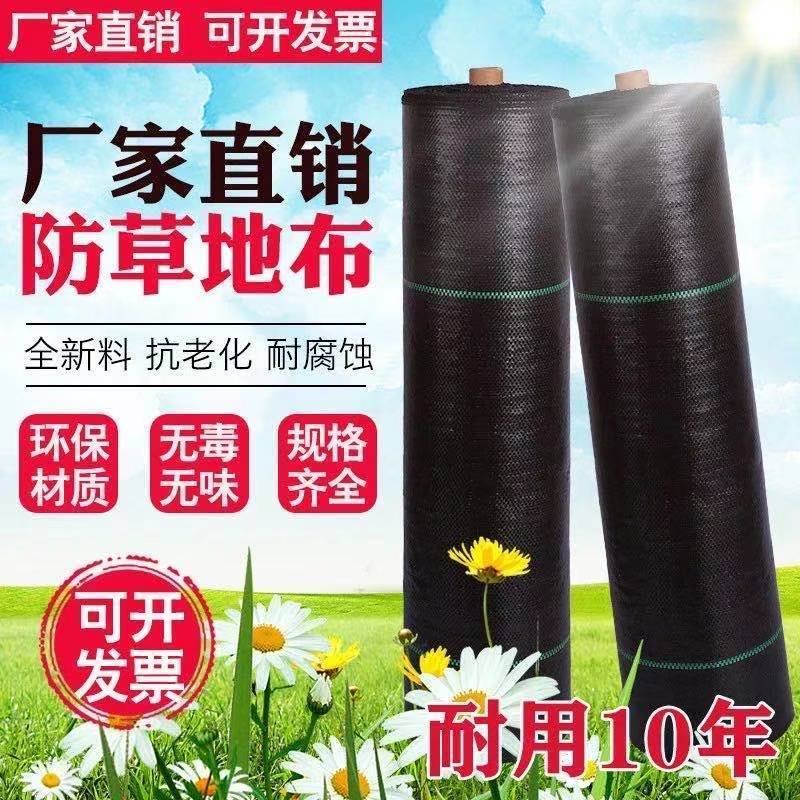 防草布厂家直销地布除草布盖草抑草地膜透气保湿可降解果树果