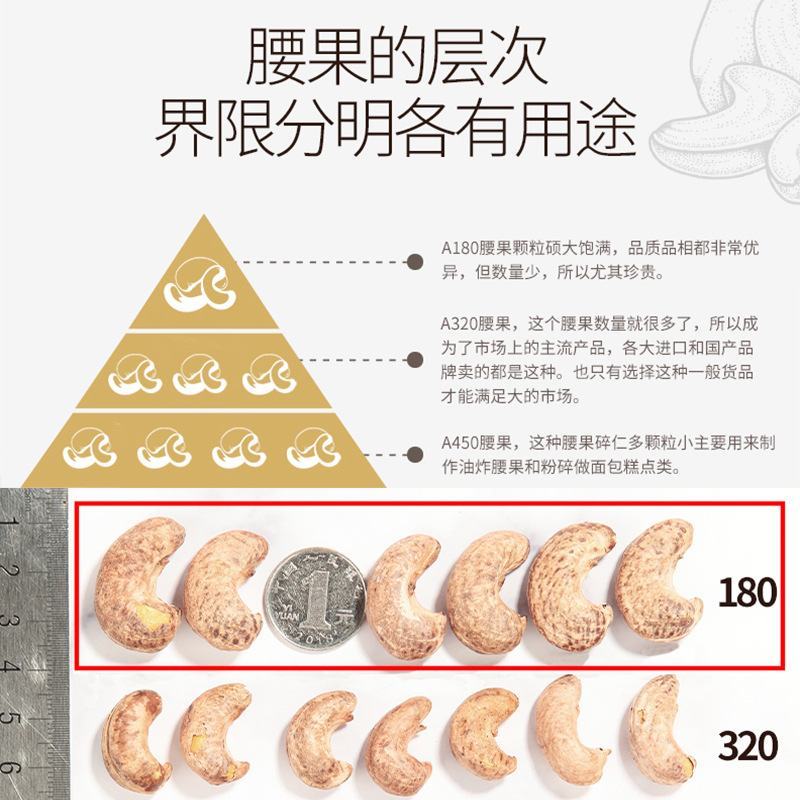 【只卖精品】越南精品盐焗带皮腰果