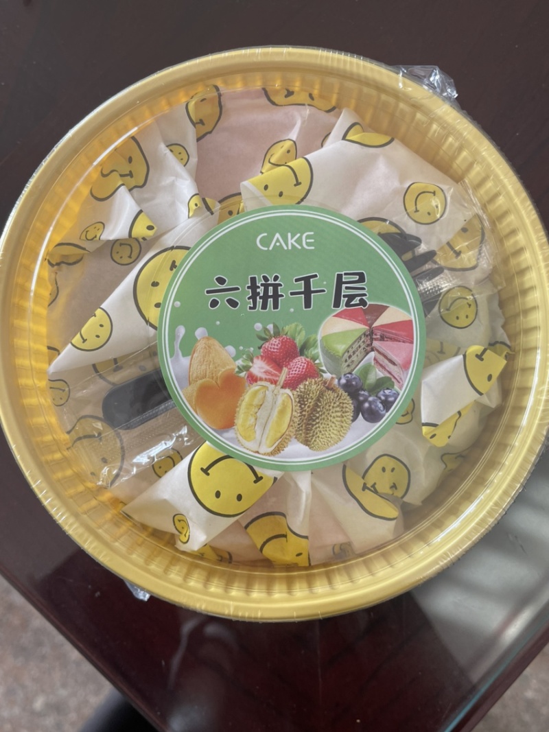 【店长推荐】榴莲千层蛋糕6寸300g