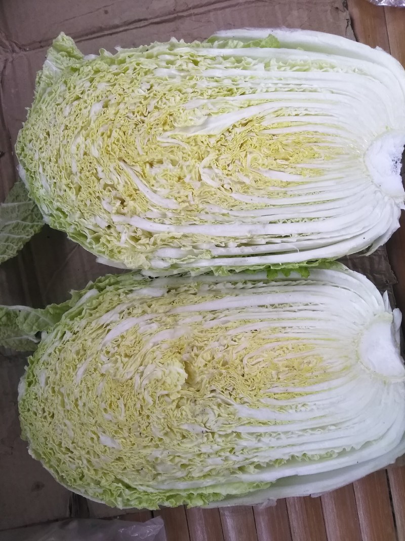 黄心白菜，无空心，无虫眼