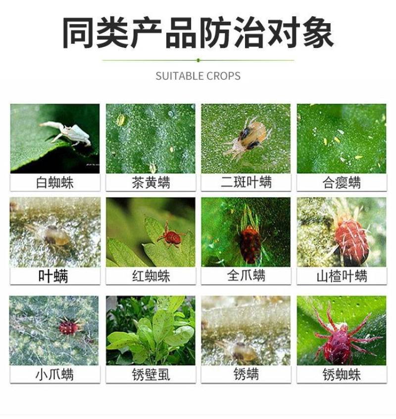 30%乙螨唑悬浮。悬浮剂红蜘蛛杀螨剂杀虫剂。锈壁虱茶黄螨