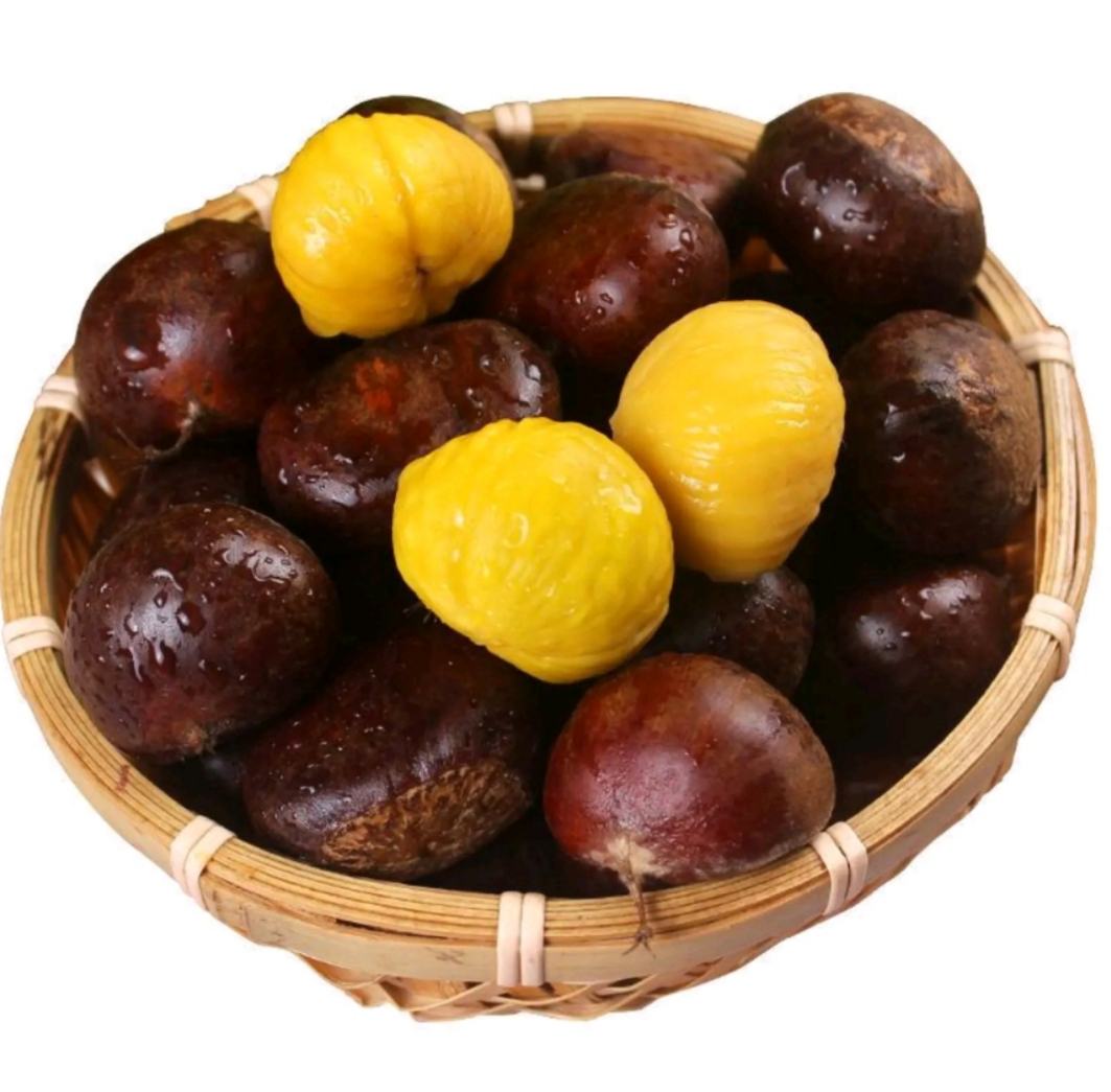 迁西板栗烹饪美食图