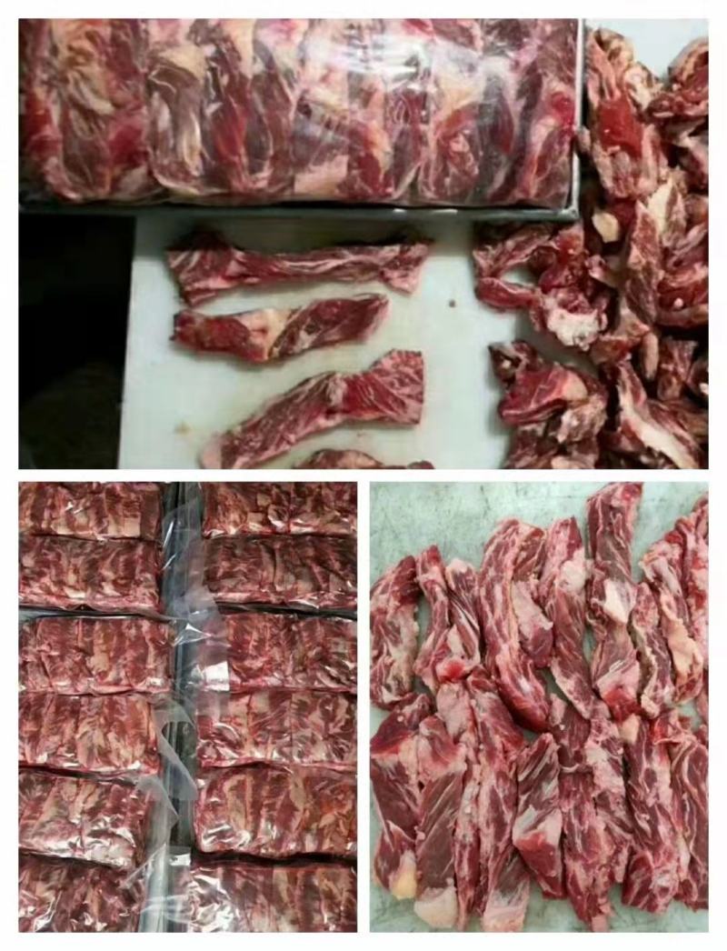 纯干牛肋条腹肉条大量有货吨起可议价诚信经营
