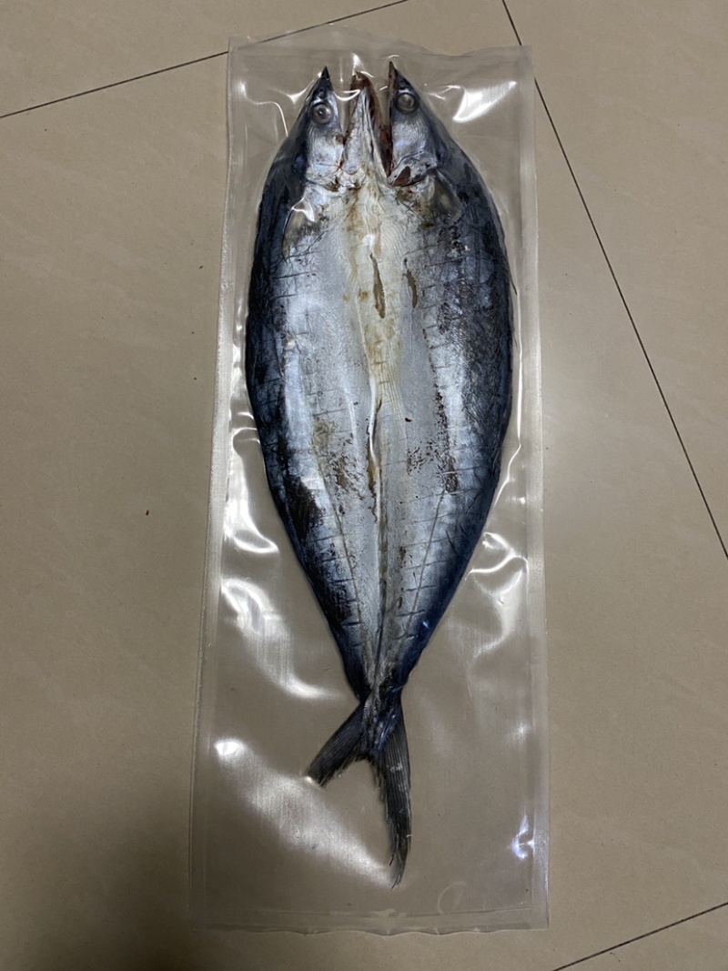 青岛本地淡干甜晒鲅鱼干马鲛鱼干咸淡适中