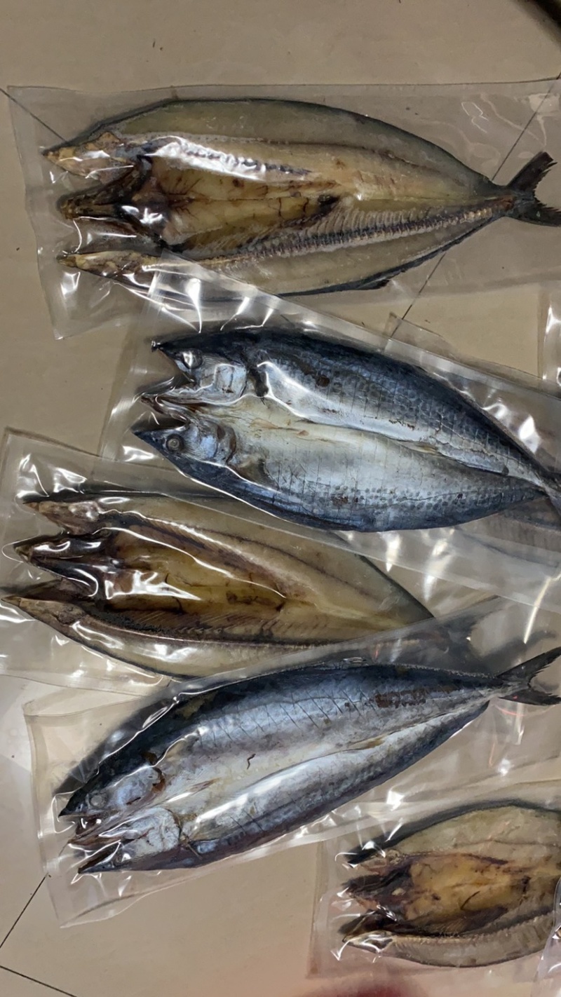 青岛本地甜晒淡干鲅鱼一卤鲜鲅鱼干马鲛鱼干干货