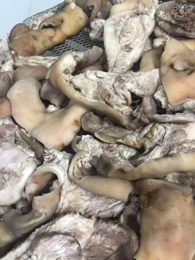 国产新鲜加工卤全猪头皮快餐连锁外卖凉拌菜