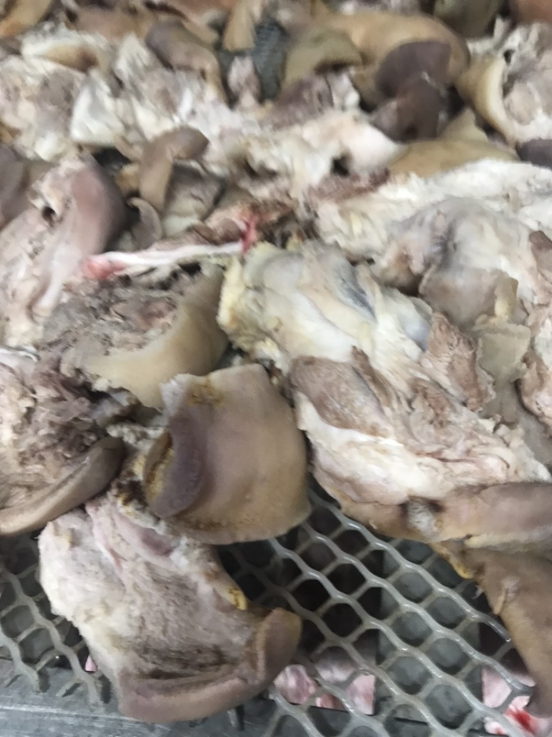 国产新鲜加工卤全猪头皮快餐连锁外卖凉拌菜