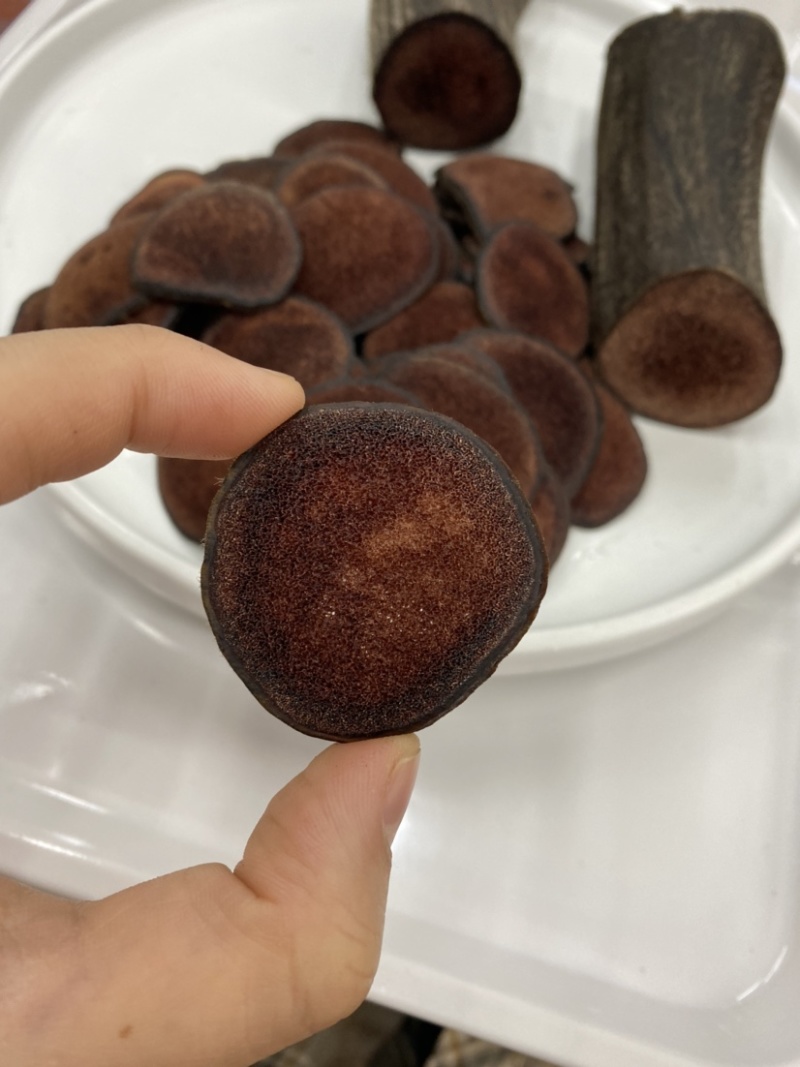 鹿茸片长白山梅花鹿鹿茸片红粉片中药材男性泡酒料