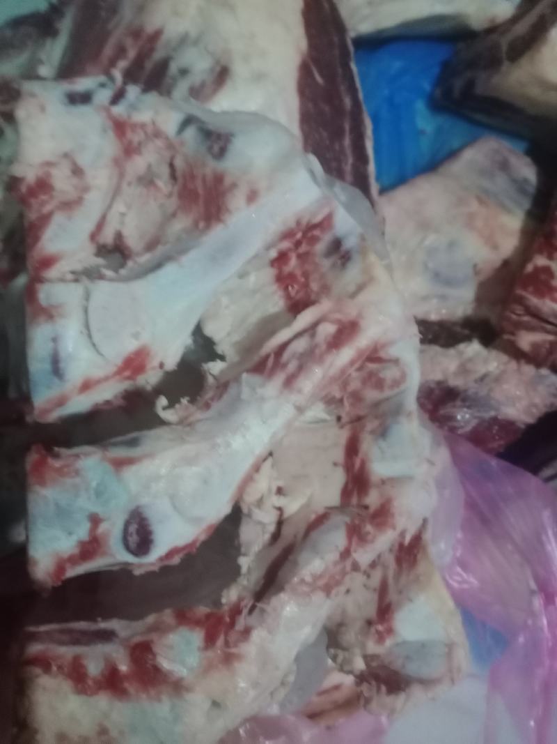 高钙牛骨剔肉牛胸骨价格便宜一手货源大量现货